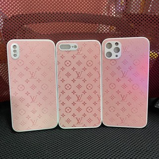 Ốp lưng iPhone 7plus 8plus Xsmax iPhone 11 11 pro max 12 pro max dẻo LV cạnh vuông