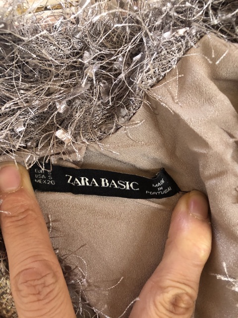 Áo lông zara auth sz s