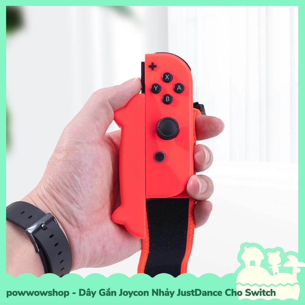 [Sẵn VN - Hỏa Tốc] Phụ KIện Grip Hỗ Trợ Gắn Joycon Đeo Cổ Tay Nhảy Just Dance Cho Máy Game Nintendo Switch / Lite / Oled