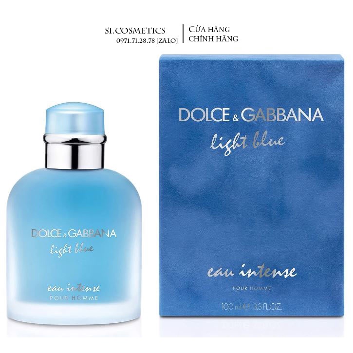 Nước Hoa Nam D&G Light Blue Intense Pour Homme 100ml
