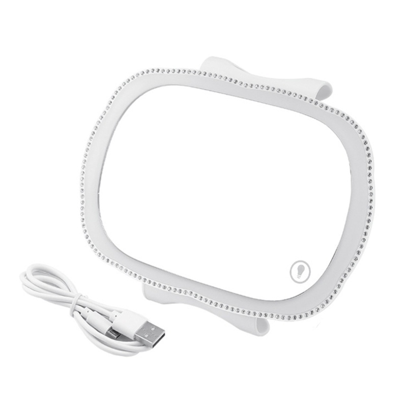 Gương Trang Điểm Gắn Xe Hơi Thiết Kế Nhỏ Gọn Tiện Dụng