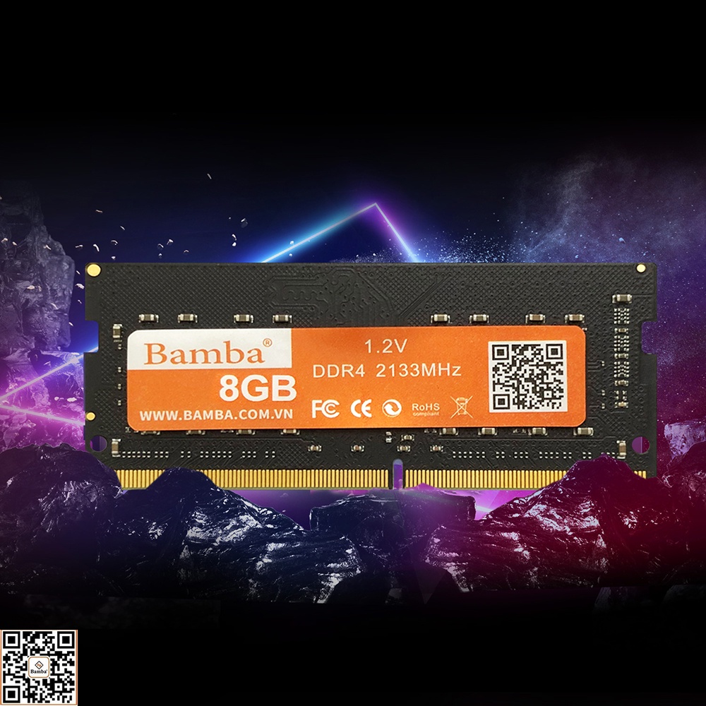 [BH 36 THÁNG] RAM LAPTOP DDR4 8GB BAMBA