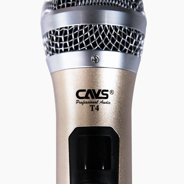 [Mã SKAMA07 giảm 8% đơn 250k]Micro KARAOKE Không Dây CAVS T4 | Hàng chính hãng bảo hành 12 tháng