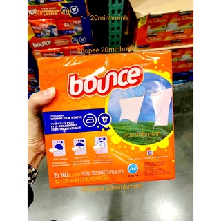 Giấy Thơm Quần Áo Bounce/Kirkland MỸ.1Tờ(tách lẻ 1tờ nên sẽ không có hộp như hình ạ)162x228mm/Tờ.