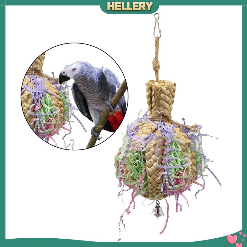 Đồ Chơi Nhai Gặm Nhiều Màu Sắc Vui Nhộn Cho Chim Cảnh