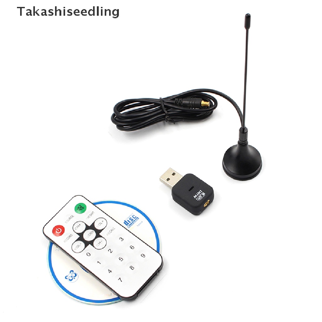 Usb Nhận Tín Hiệu DVB-t2 / T DVB-C USB 2.0 Kèm Remote Điều Khiển