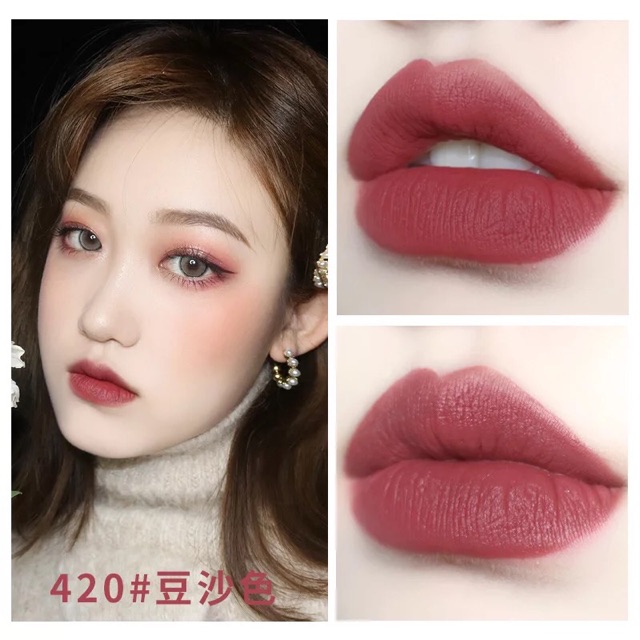 Son Velvet Matte Lipstick Nội Địa Trung Dupe YSL Slim Sang Chảnh | BigBuy360 - bigbuy360.vn