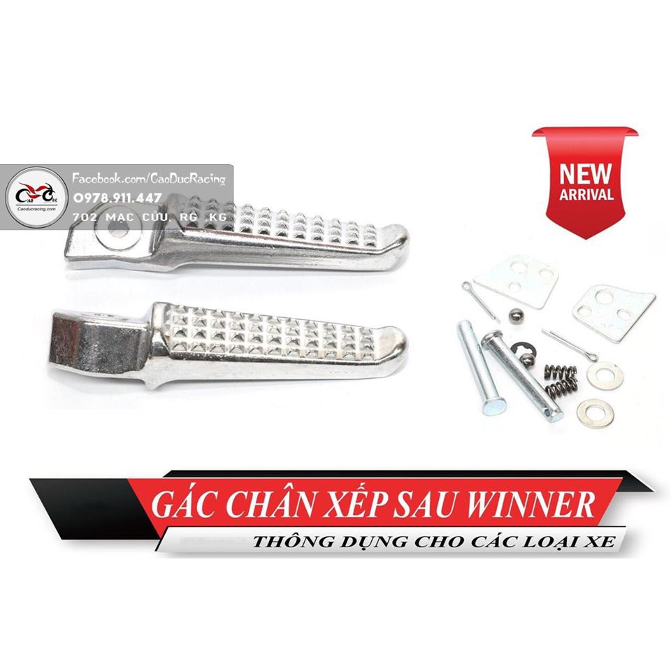 Gía sỉ Gác chân xếp sau winner - thông dụng các dòng xe