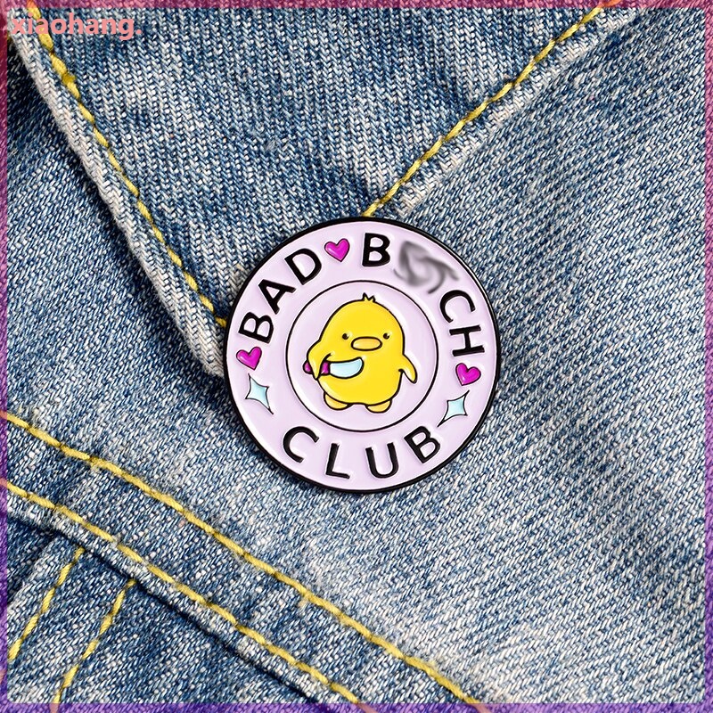 Trâm cài áo hình chú vịt vàng ngộ nghĩnh