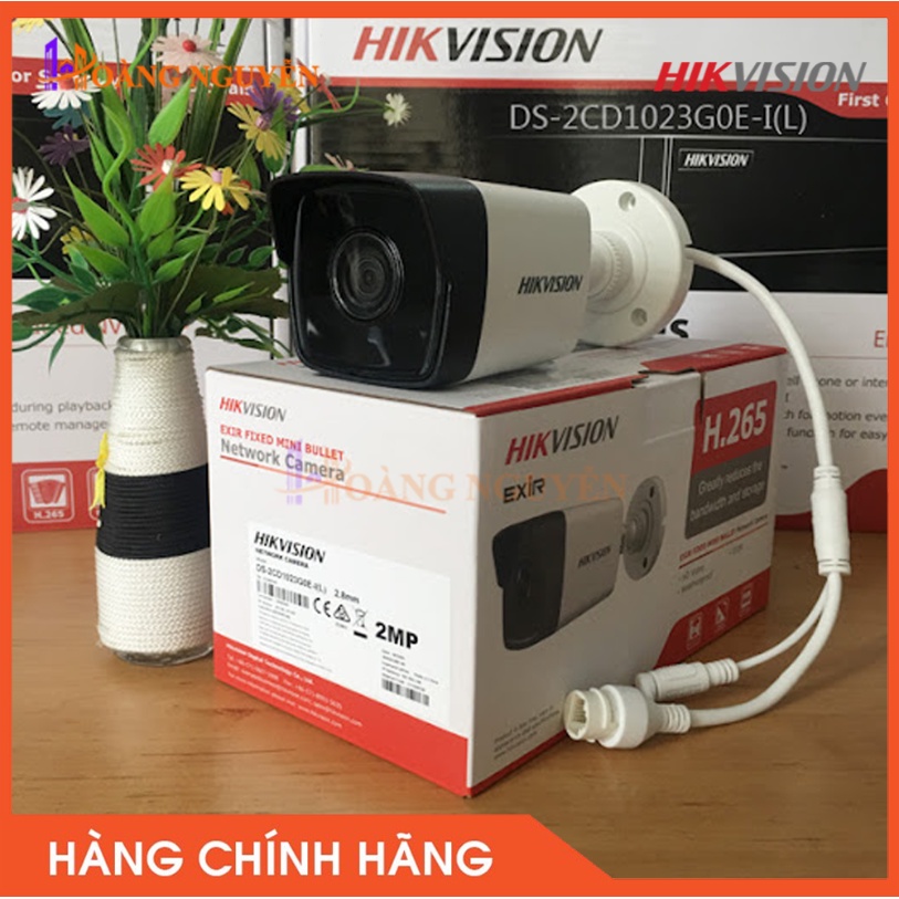 [NHÀ PHÂN PHỐI] Camera IP hồng ngoại 2.0 Megapixel HIKVISION DS-2CD1023G0E-I(L)