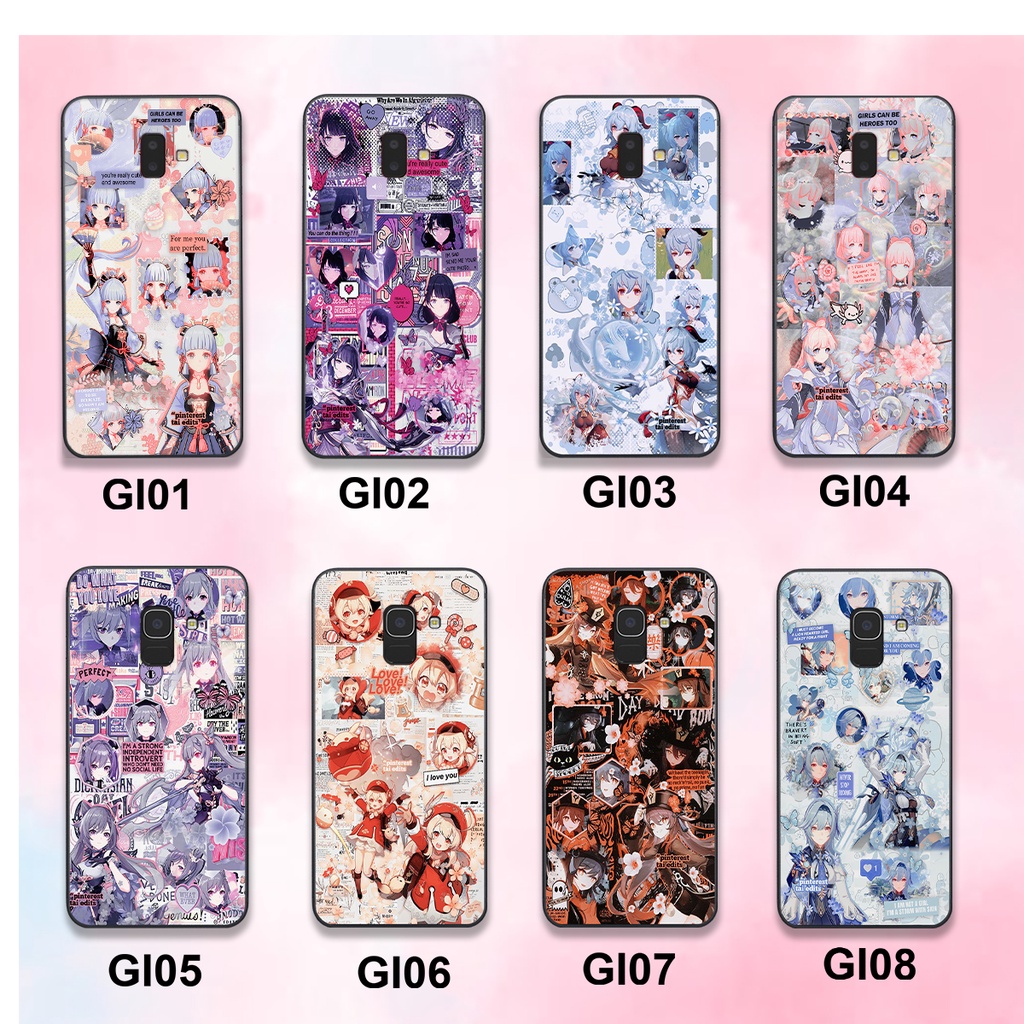 Ốp lưng Samsung J6 / J6 Plus in hình Genshin Impact siêu dễ thương, cá tính