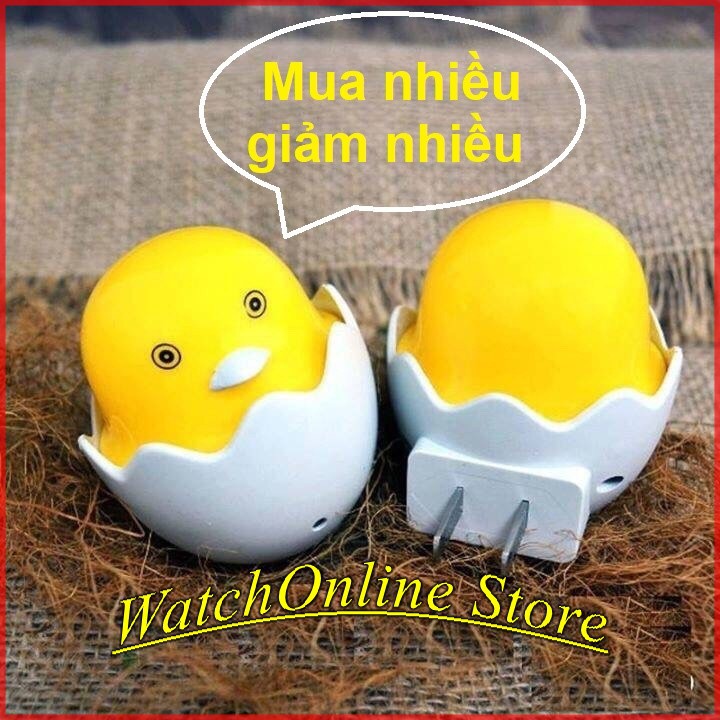 ĐÈN NGỦ QUẢ TRỨNG TỰ ĐỘNG SÁNG VÀO ĐÊM