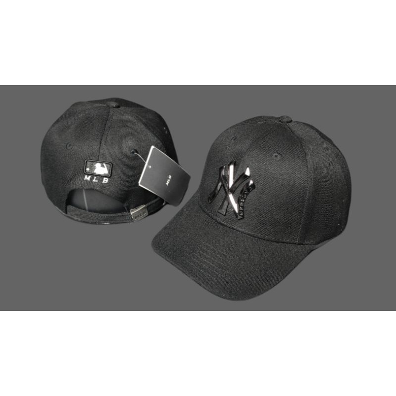 Nón lưới trai MLB titanium chính hãng logo kim loại dập chìm tinh sảo, full tem tag
