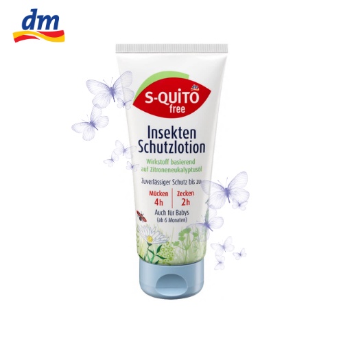 Xịt chống muỗi, kem chống muỗi cho bé Squito Free của Đức - Shop Mecici