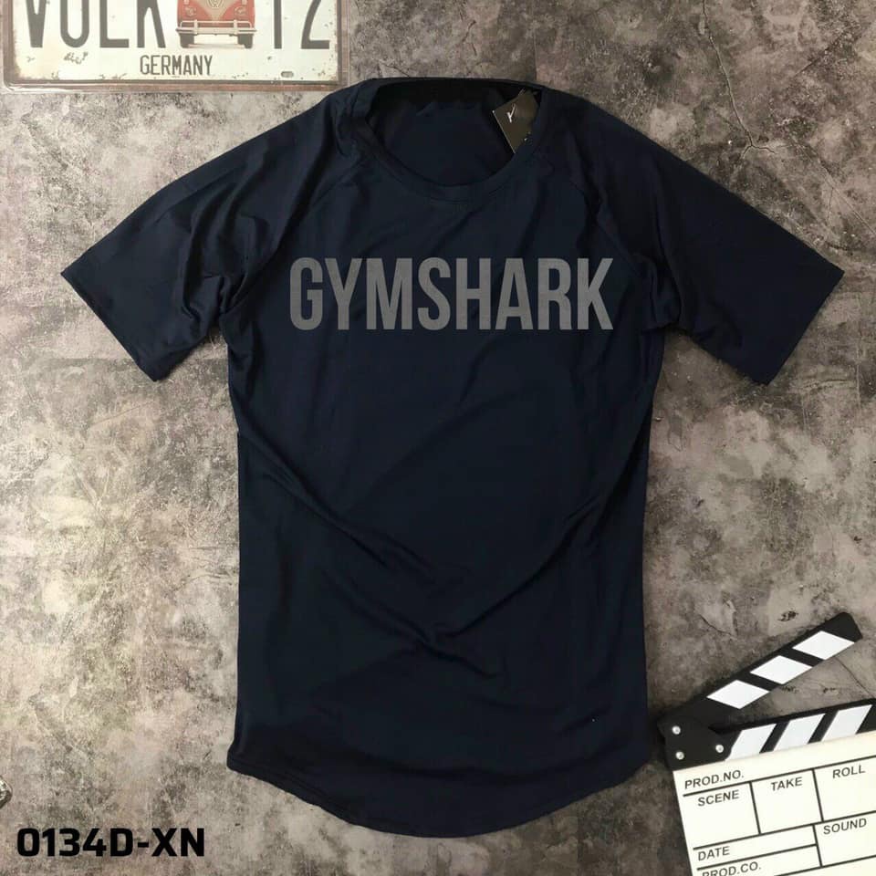 áo thể thao cộc tay gym shark cao cấp