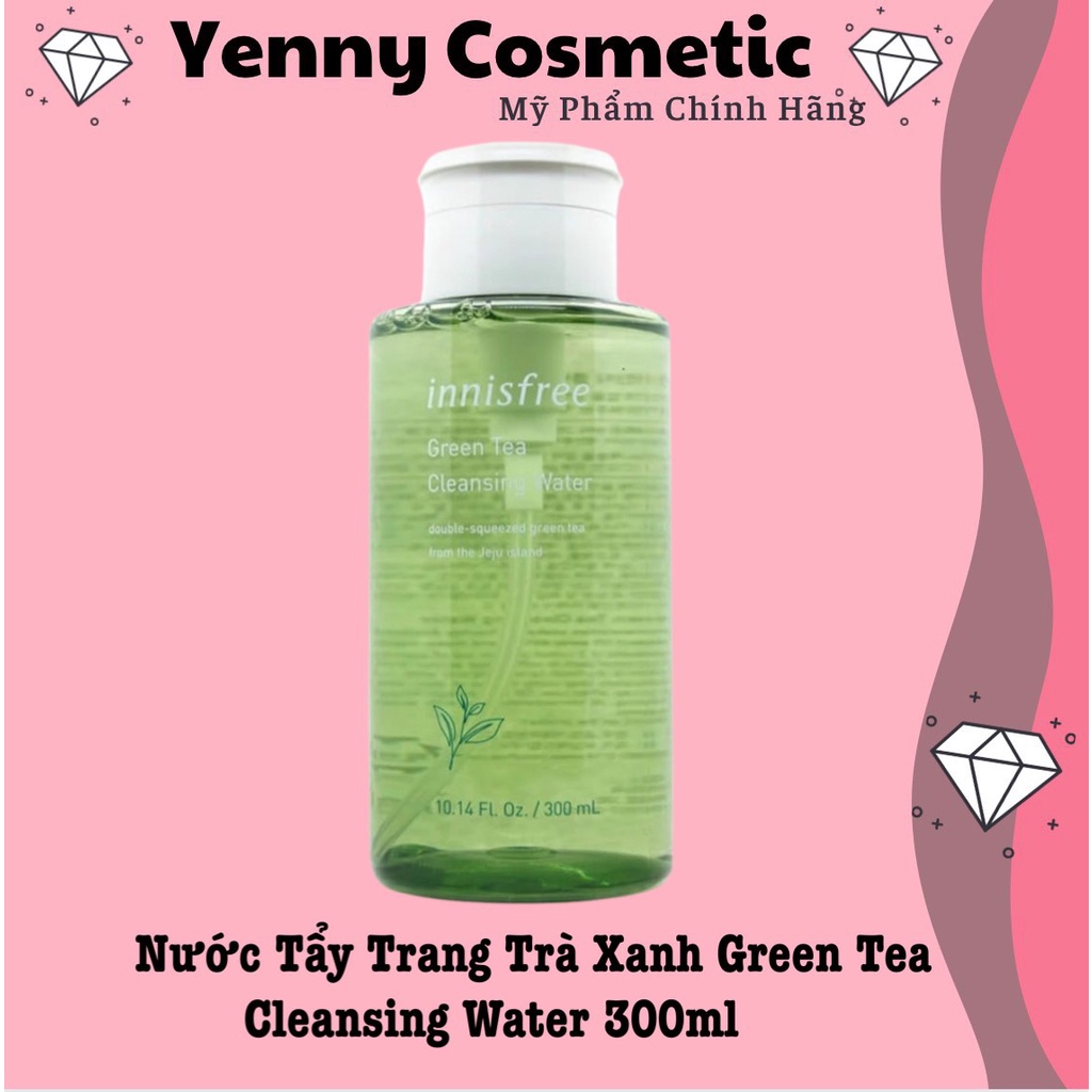 Nước Tẩy Trang Trà Xanh Innisfree Green Tea Cleansing Water 300ml