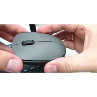 Chuột không dây Logitech M170 - Đen