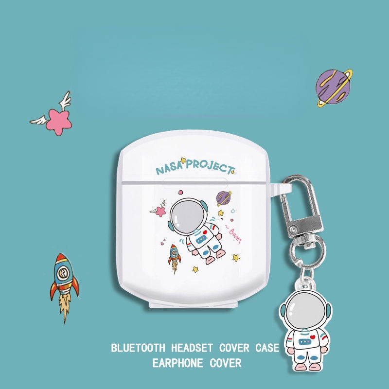 Vỏ Bảo Vệ Hộp Sạc Tai Nghe Edifier Lollipods Plus Mềm Họa Tiết Gấu Và Ngôi Sao Kirby Dễ Thương