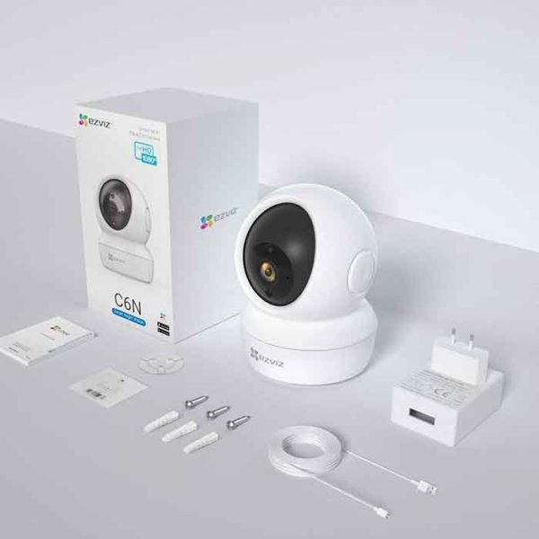 Camera Wifi Không Dây Giám Sát Gia Đình Ezviz CV246 C6N Full HD 1080P 2MP- Xoay 360-Đàm Thoại Loa 2 Chiều