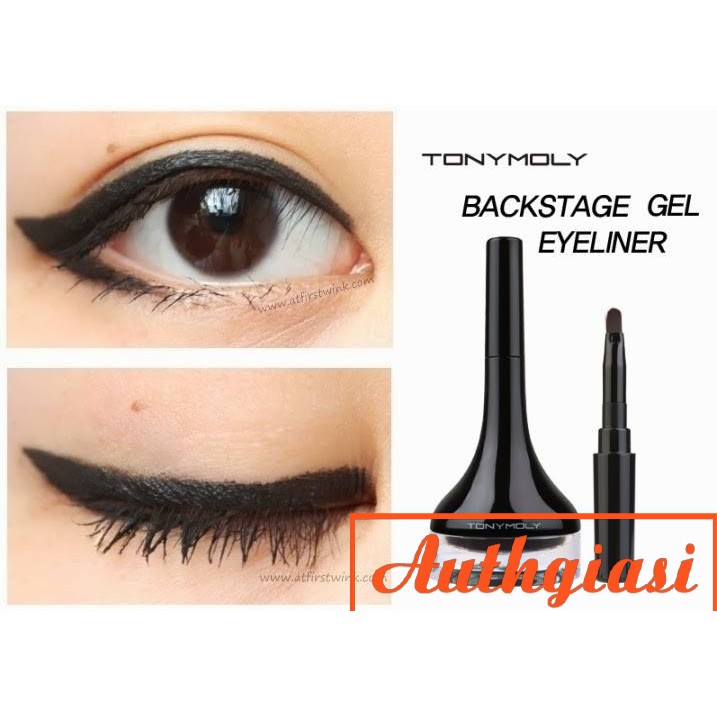 Gel kẻ mắt Tonymoly Backstage Gel Eyeliner dễ kẻ | Thế Giới Skin Care