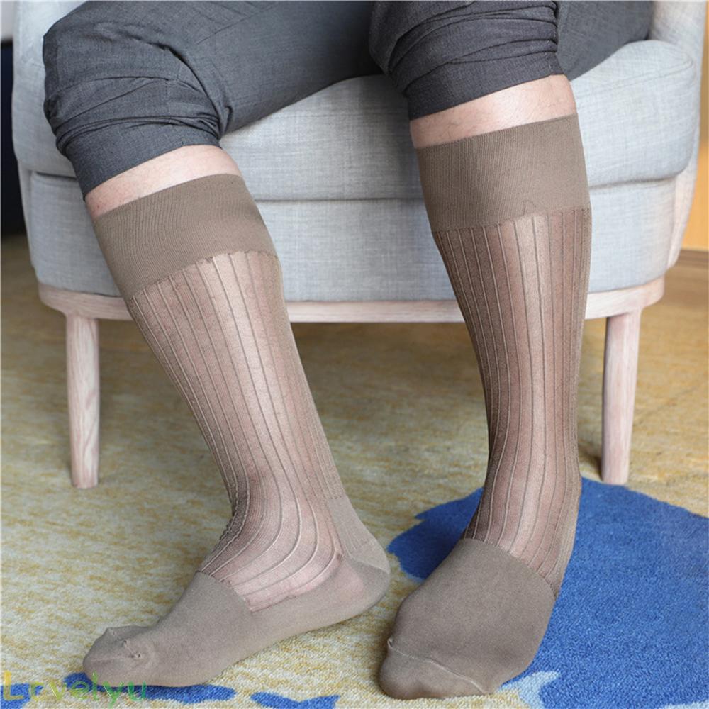 1 Đôi Tất Nam Kẻ Sọc Thời Trang