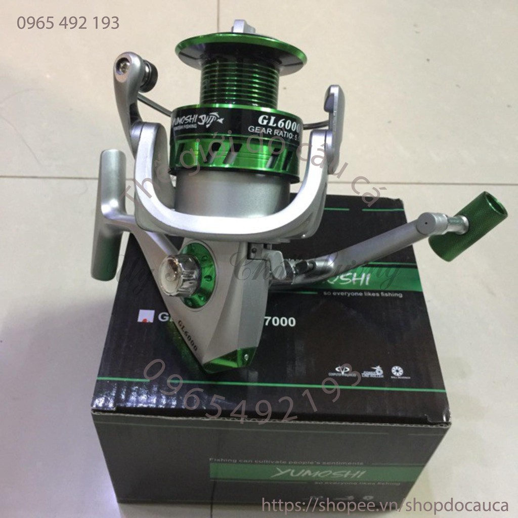 Máy câu cá yumoshi Gl 5000-7000 ( rẻ vô địch )