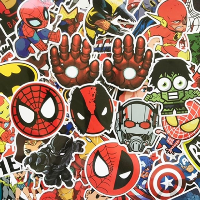 STICKER29K3 - STICKER DÁN TRANG TRÍ VALI LAPTOP MŨ BẢO HIỂM