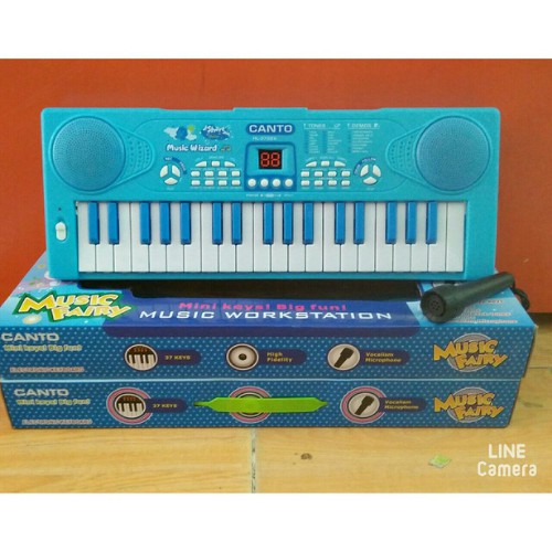 [Sale Giá Rẻ] Hộp Đàn Piano Kèm Mic 3702 Cho Bé Nhạc Cụ Cho Bé