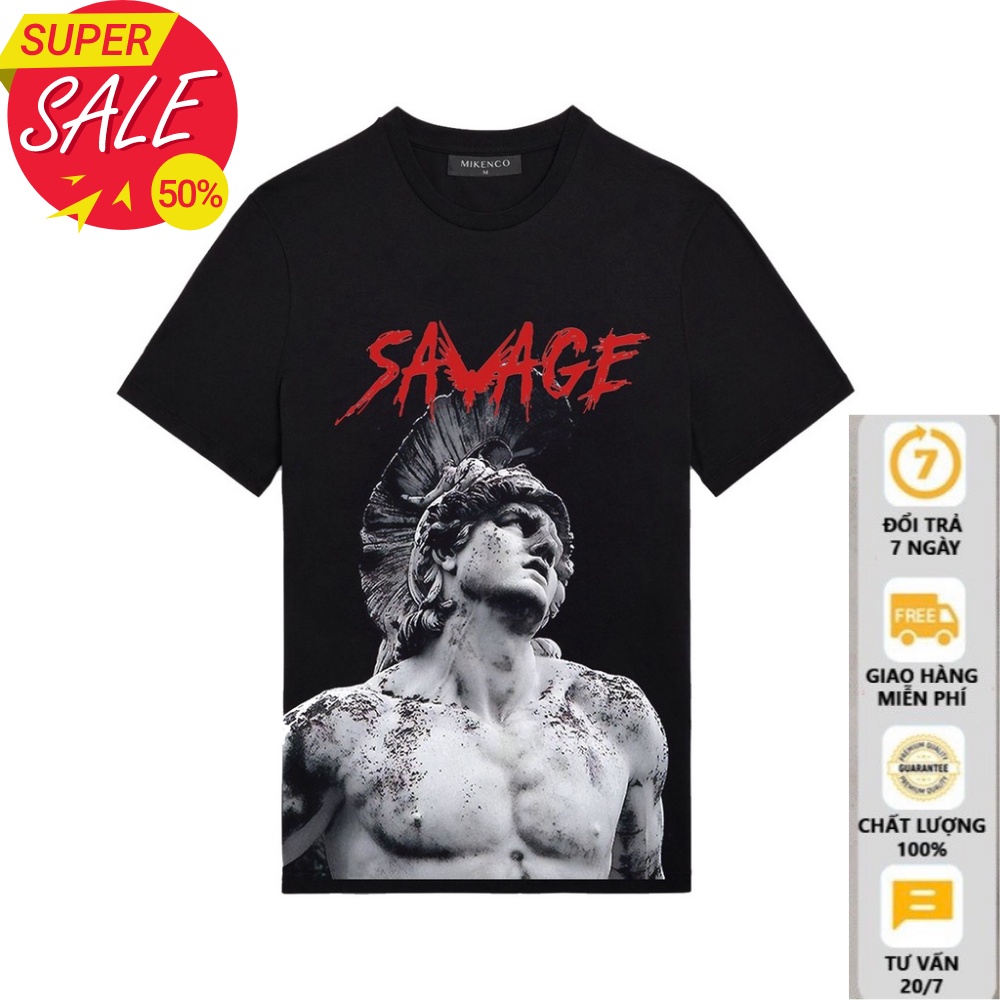 Áo Phông oversize MIKENCO, Áo Thun Nam Nữ-AEHULKSHOPVN