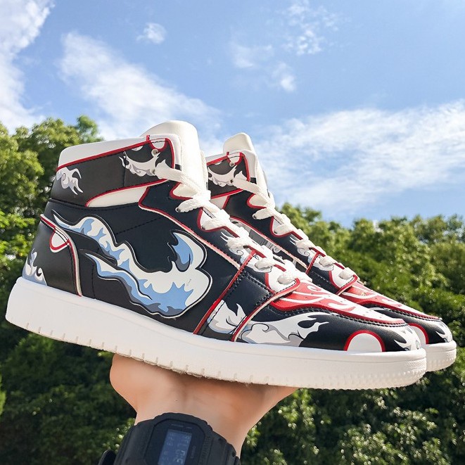 Giày Thể Thao Họa Tiết Nhân Vật Anime One Piece Cá Tính Dành Cho Nam