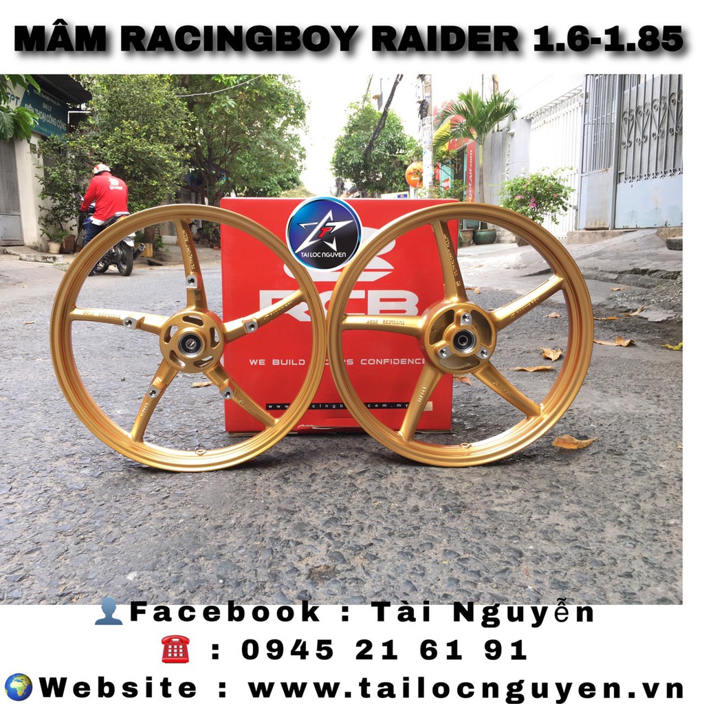 MÂM RACINGBOY DÀNH CHO RAIDER/SATRIA/FI BẢN 1.6-1.85