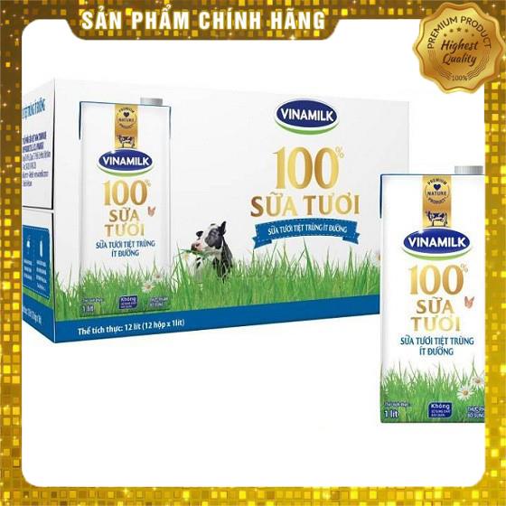 Sữa tươi tiệt trùng Vinamilk hộp 1 lít