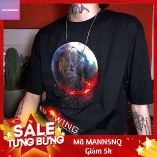 Áo thun tay lỡ Streetwear style Hàn Quốc