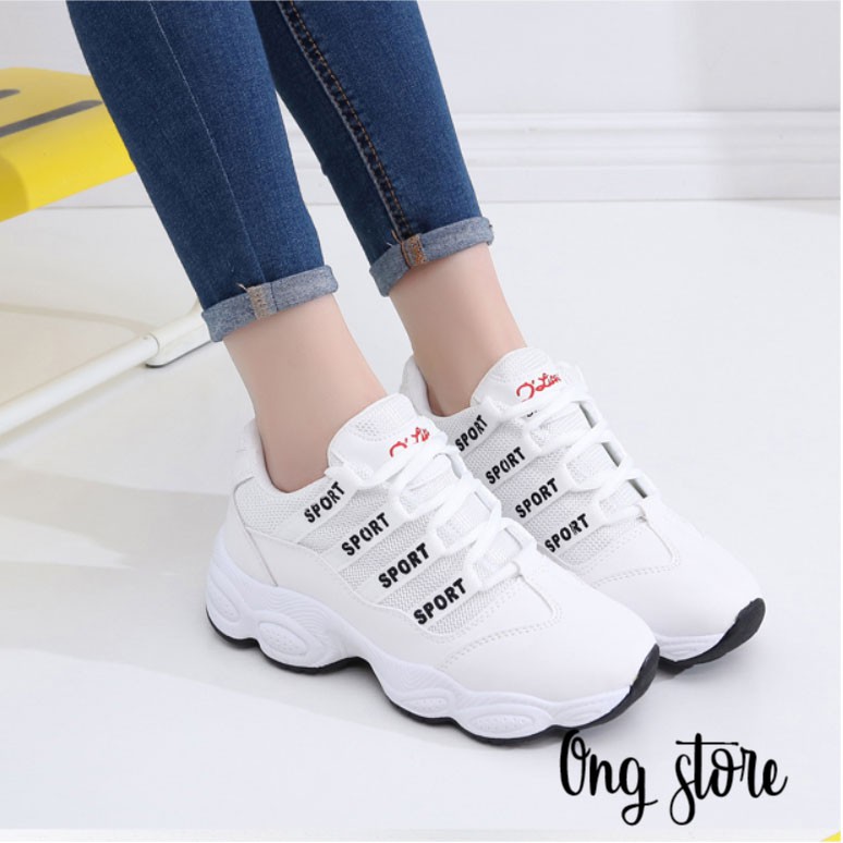 (FREESHIP 99.000đ) Giày thể thao nữ giày sneaker nữ Hàn Quốc (sport) | BigBuy360 - bigbuy360.vn