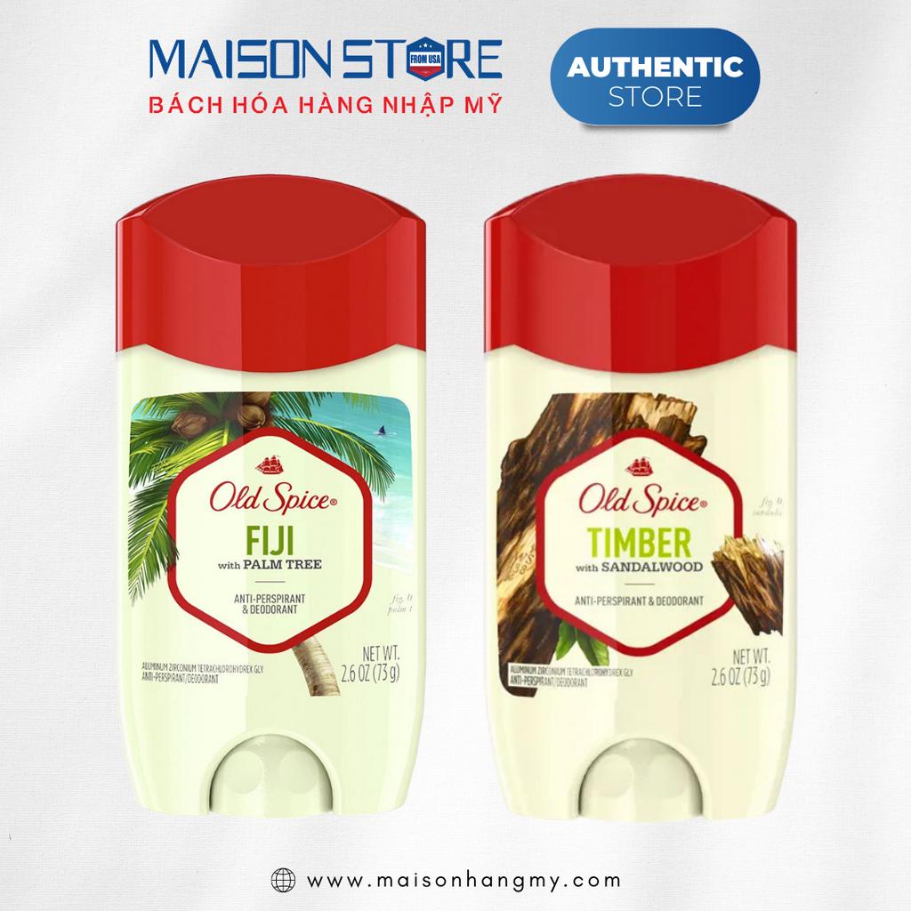 SÁP KHỬ MÙI NAM GIỚI OLD SPICE TIMBER FOR MEN  - Hàng Nhập USA Chính Hãng