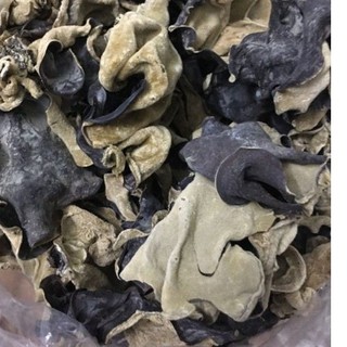 1kg mộc nhĩ khô ngon đã cắt chân