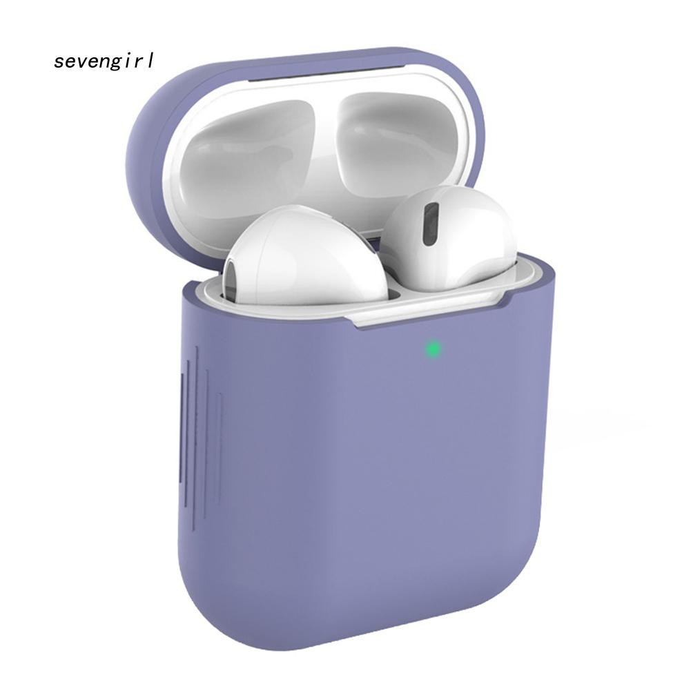 Hộp bảo vệ tai nghe không dây svgl _ silicone chống sốc cho Airpods 1 2