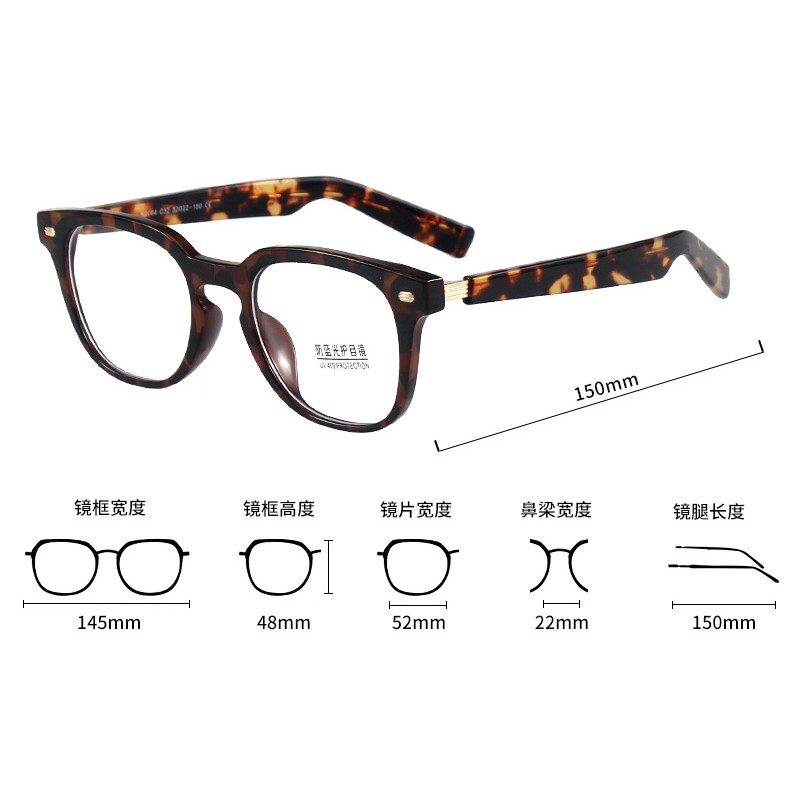 Mắt Kính Gọng Vuông Chống Ánh Sáng Xanh Thời Trang Cho Nam Nữjz9064 | BigBuy360 - bigbuy360.vn