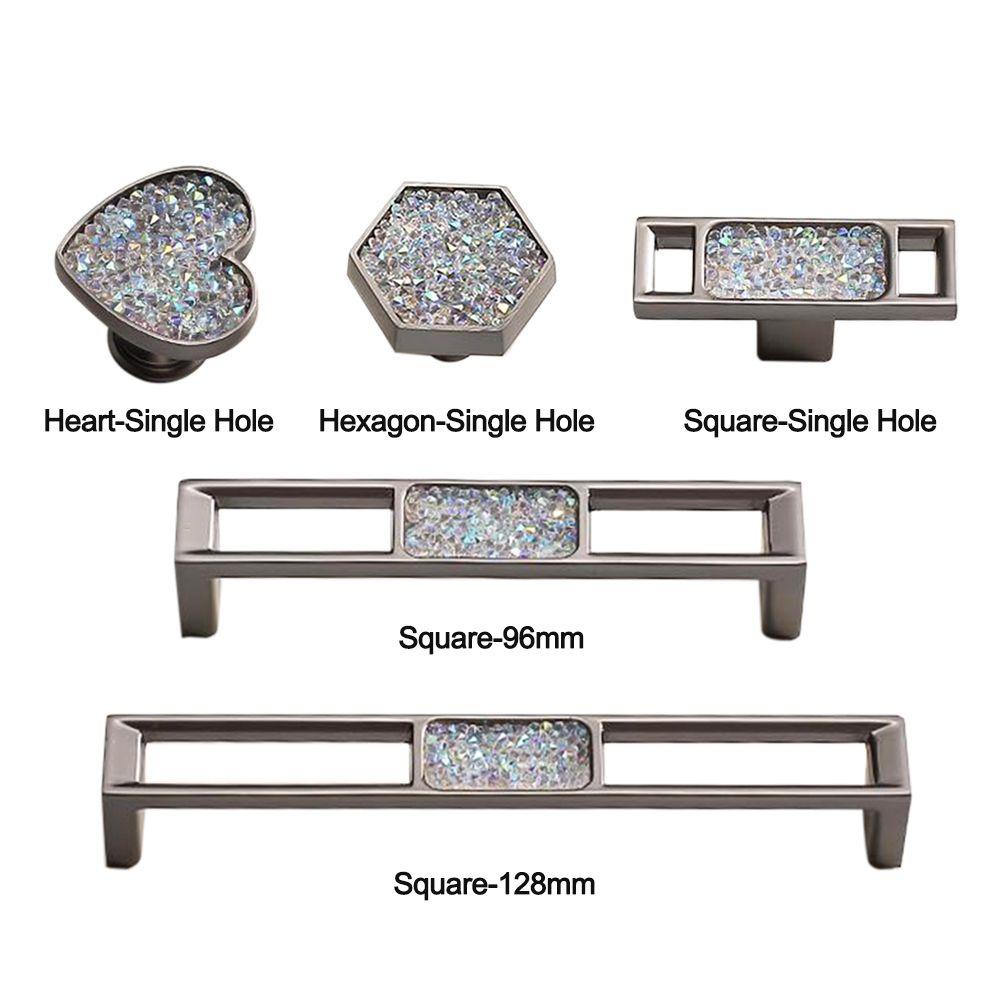 Bộ 2 Tay Nắm Cửa Tủ Bằng Hợp Kim Kẽm Sang Trọng