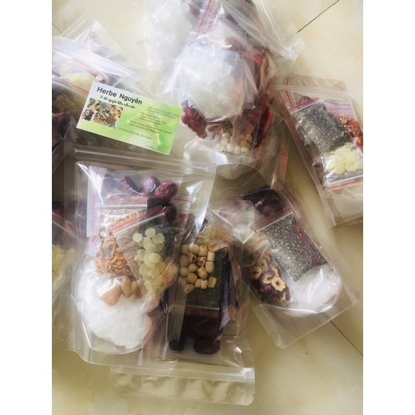 Chè Dưỡng Nhan 12 vị300g set 5 người ăn