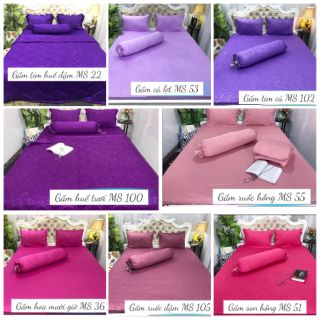 Ga gối thun gấm màu (40 màu)