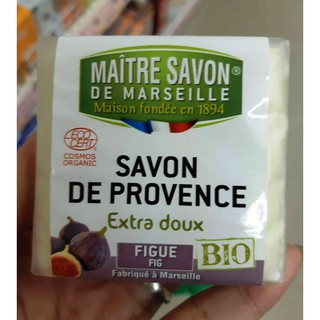 Xà phòng hữu cơ pháp chiết xuất quả sung - hiệu maitre savon de marseille