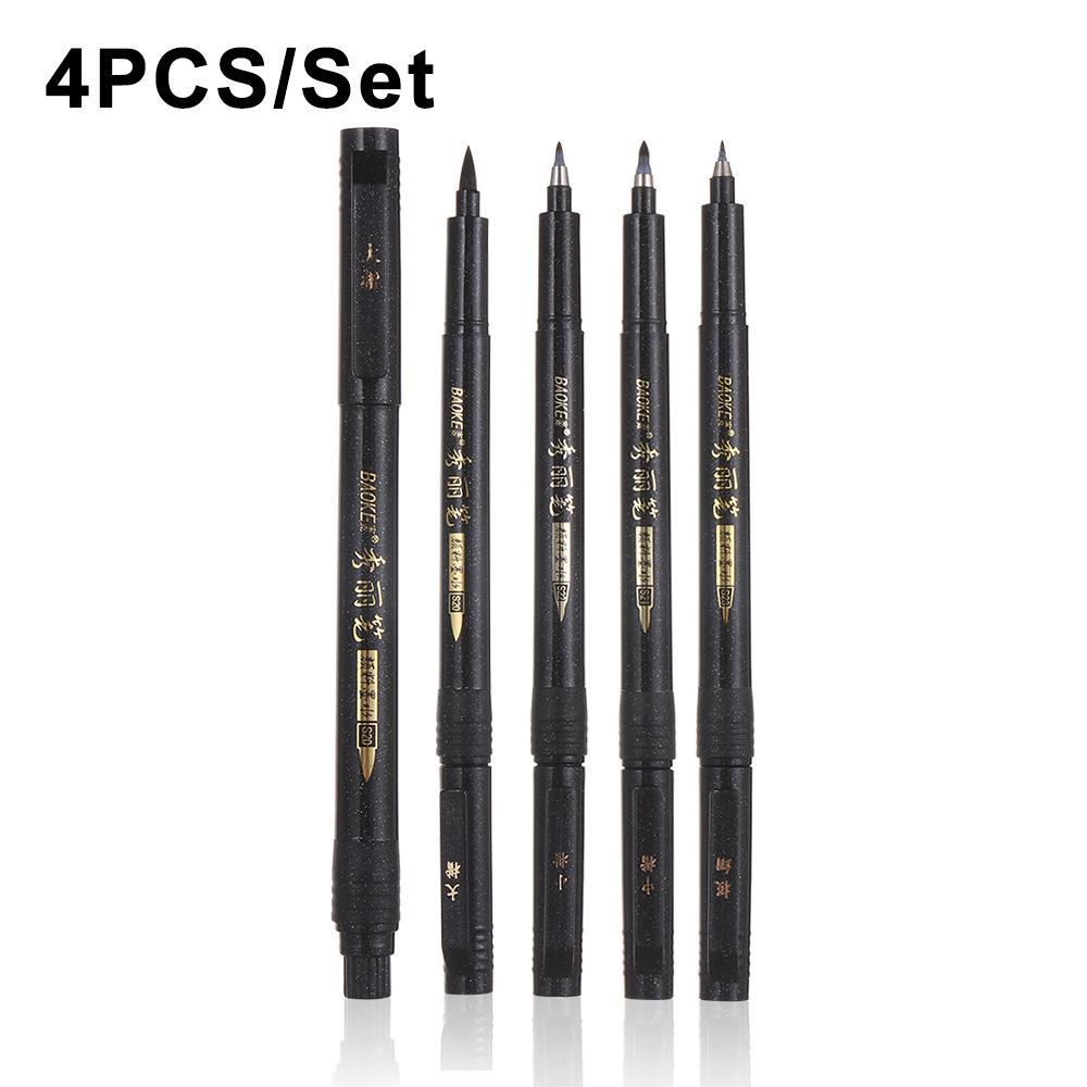 Set 1 / 4 Bút Mực Viết Thư Pháp Chuyên Dụng