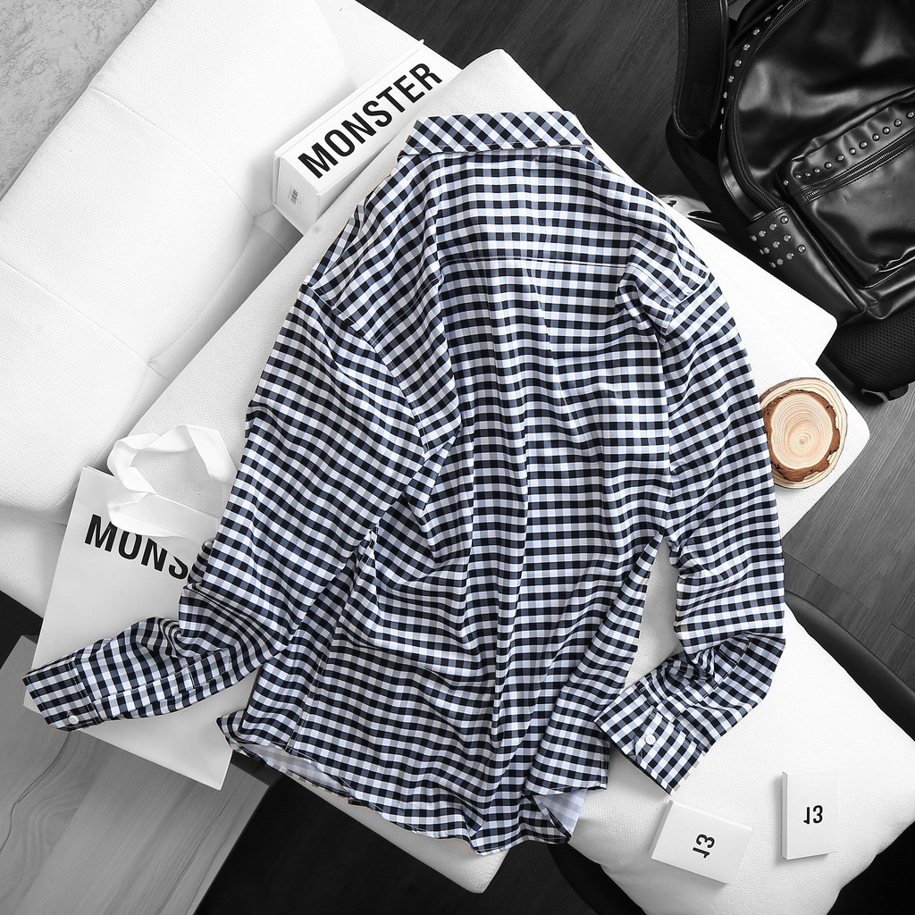 Sơ mi nam caro thời trang bigszie