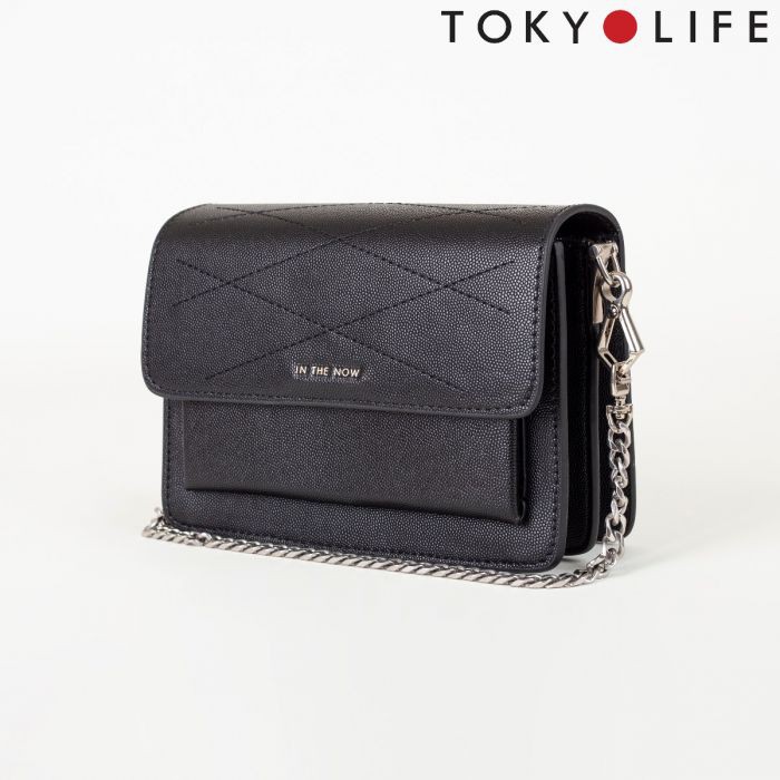 [Mã WABRSWK giảm 10% đơn 250K] Túi nữ đeo chéo TOKYOLIFE In the Now nhiều ngăn, quai xích tiện dụng E9BAG015F