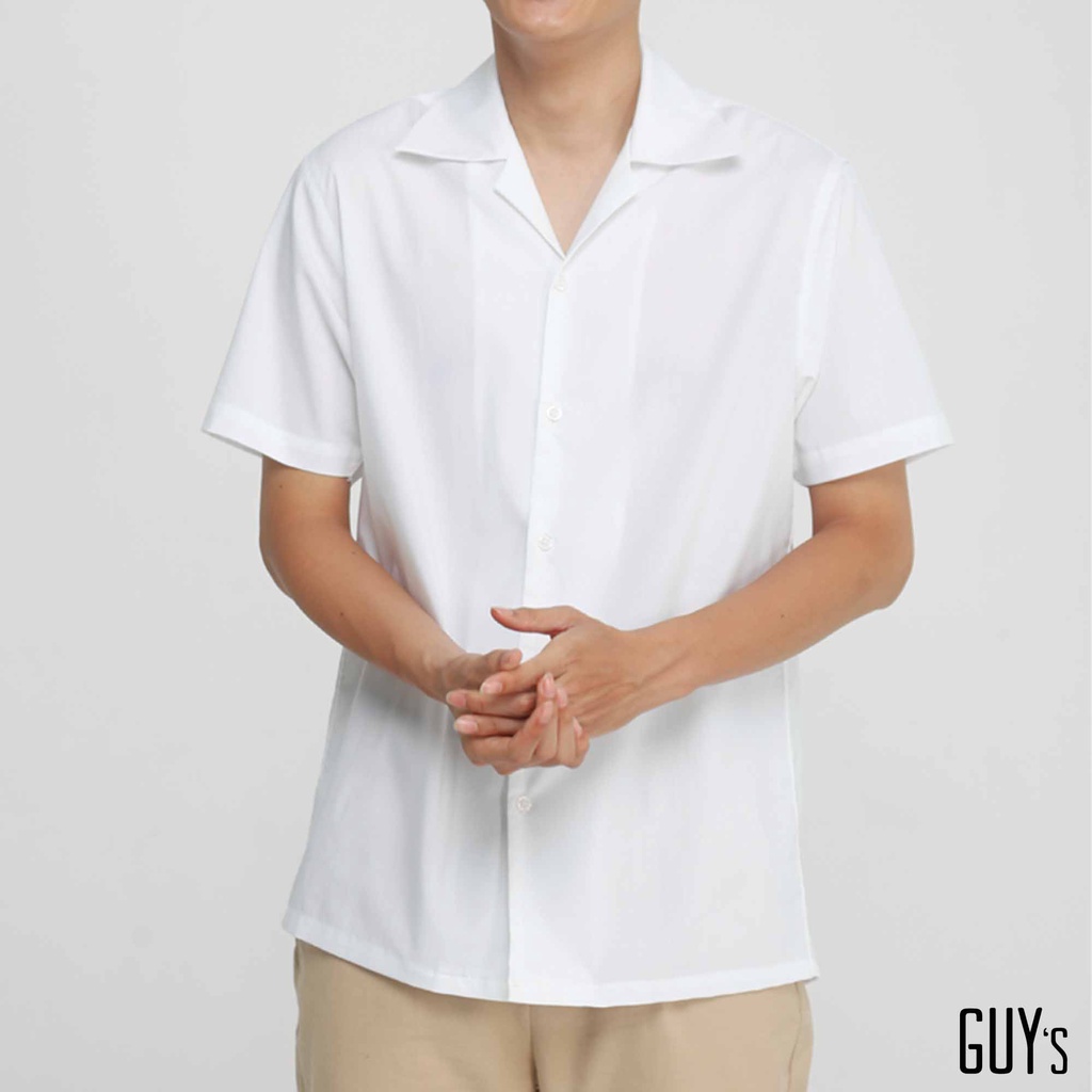 [HÀNG THIẾT KẾ] Áo Sơ Mi Cổ Cuban Henry Cuban Shirt, sơ mi ngắn tay, chất liệu mềm mại, thoáng mát