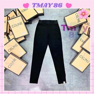 Quần legging nữ cạp phối chun - kèm túi