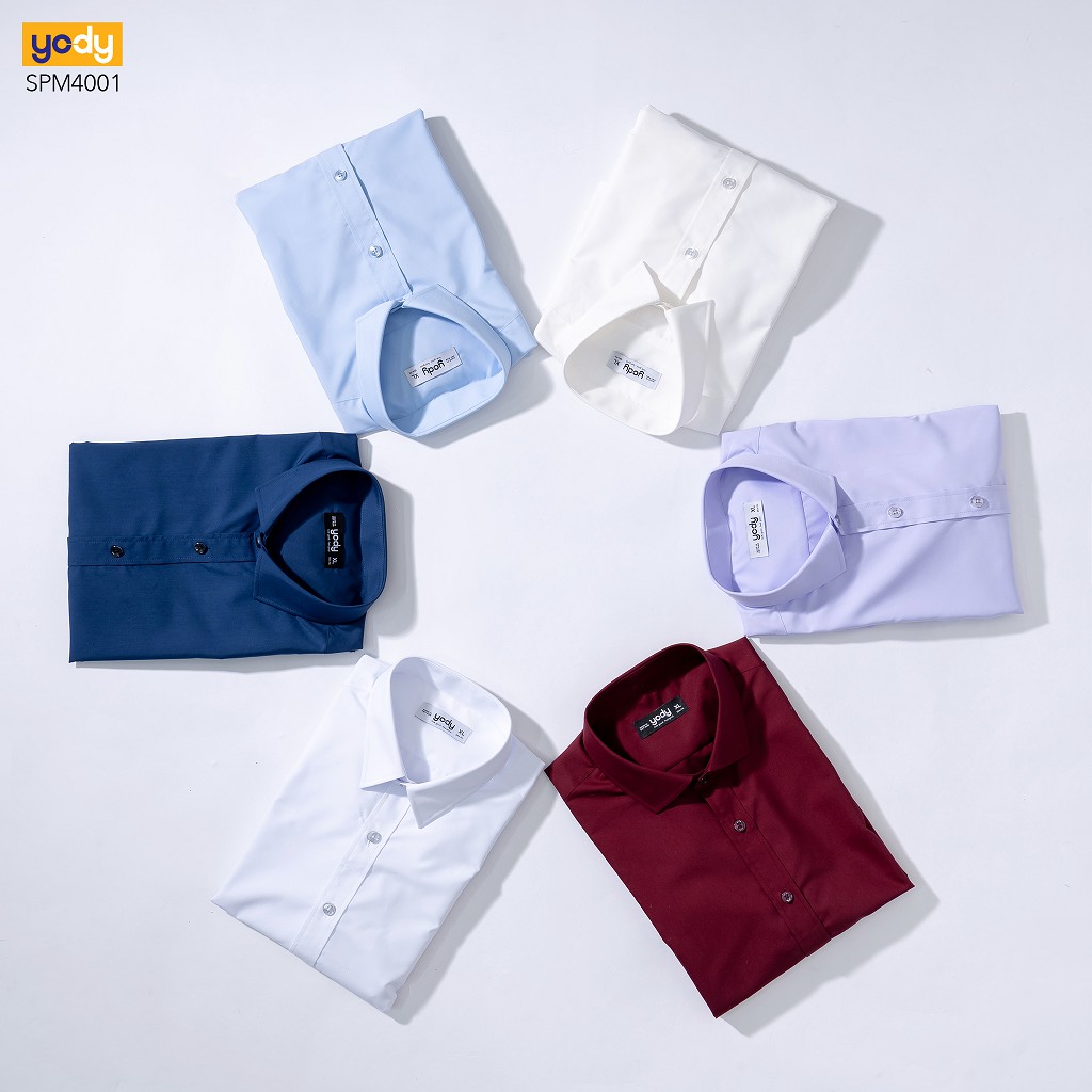 Áo Sơ Mi Nam YODY Cổ Đức Chống Nhăn Việt Nam SPM4001 | BigBuy360 - bigbuy360.vn