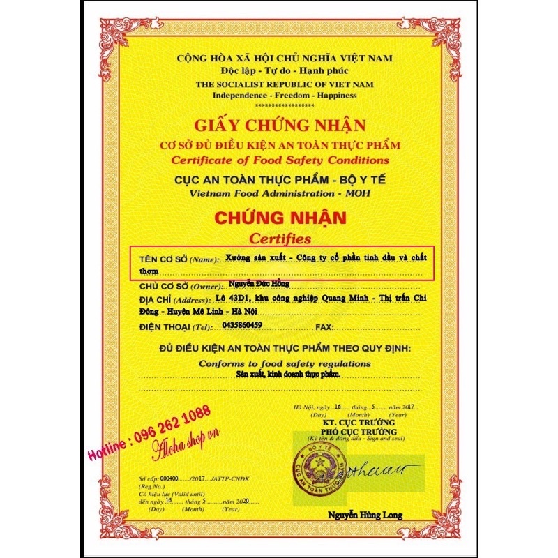 Nanocurcumin 3HTD 20% dạng bột Hộp 50gram, Viện Hàn lâm KH&CN Việt Nam