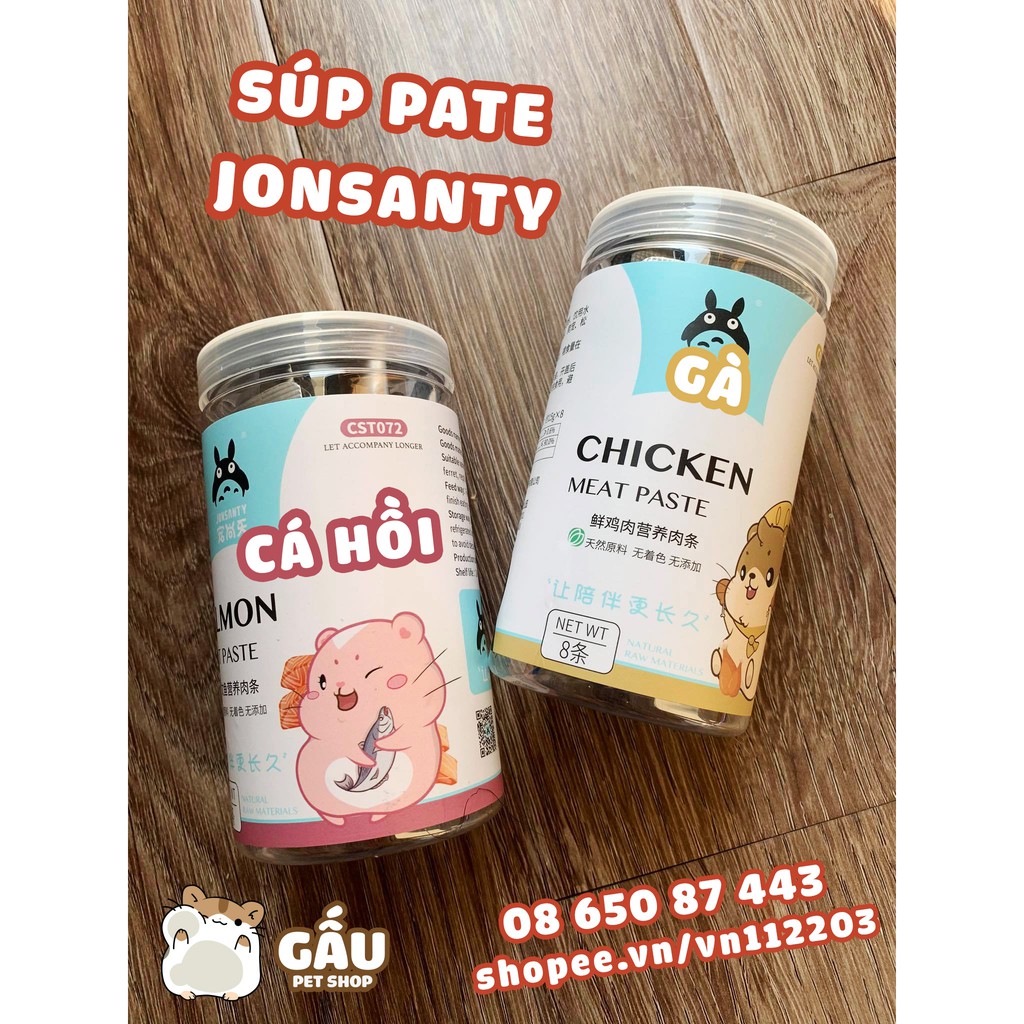 Gói Súp Pate Jonsanty dành cho Hamster